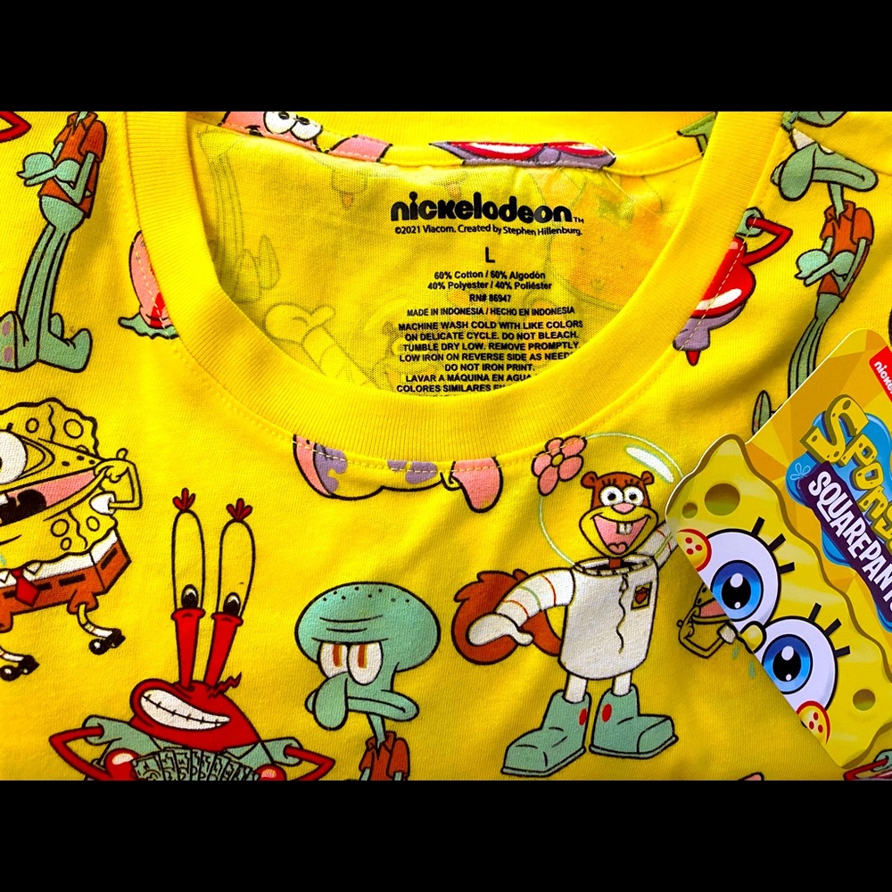 Sponge Bob Print Tee